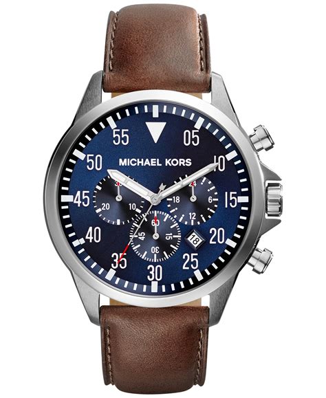 michael kors men's gage watch|michael kors chronograph watch men's.